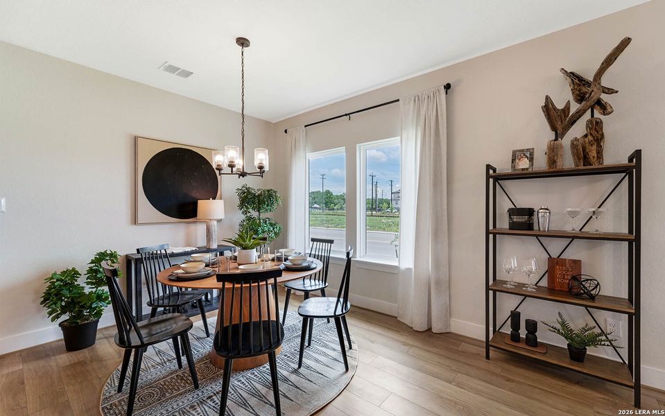 Furnished interior view inside a new home in Mesa Vista, Von Ormy (Image 20).