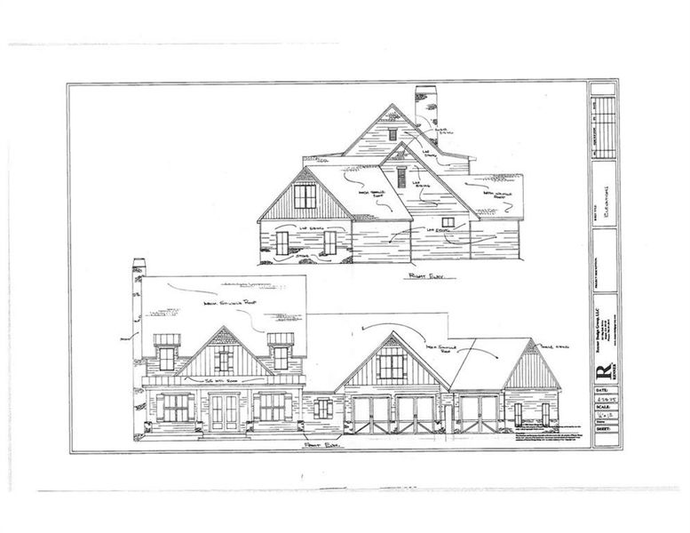 Exterior rendering of this home design in , Alpharetta, GA (Image 6). Exterior rendering of this home design in , Alpharetta, GA (Image 6).