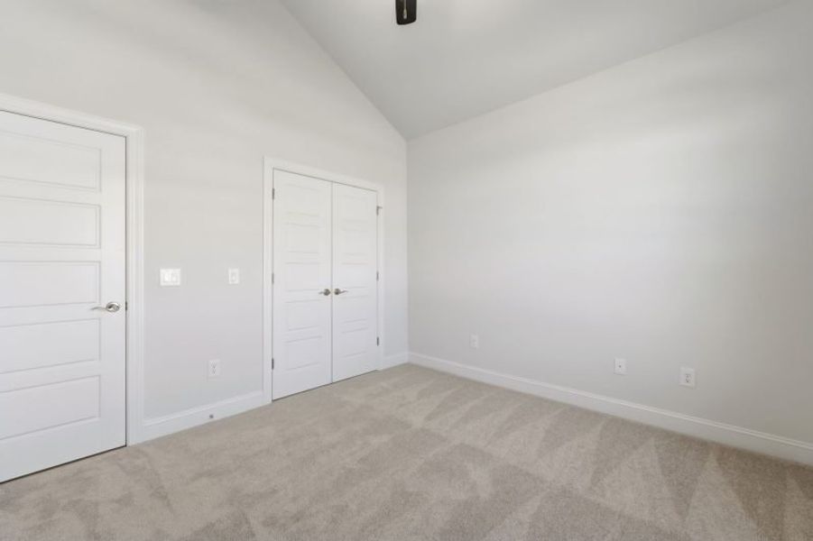 Representative unfurnished interior of a home built from the Cosmopolitan by Keystone Homes NC in Weybridge, Burlington (Image 90). Representative unfurnished interior of a home built from the Cosmopolitan by Keystone Homes NC in Weybridge, Burlington (Image 90).