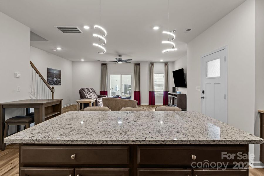 Furnished interior view inside a new home in , Charlotte (Image 12).