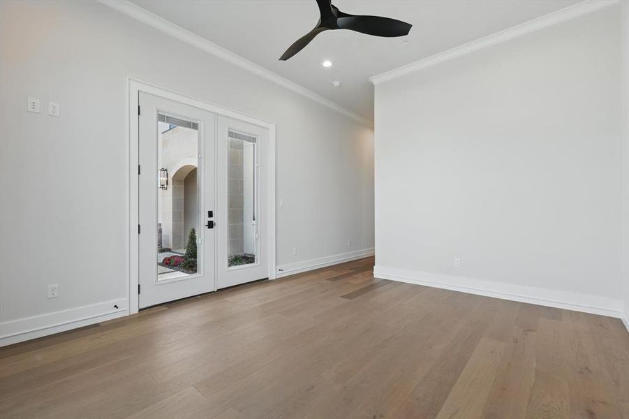 Spacious, unfurnished interior of a new home in , Bartonville (Image 36).