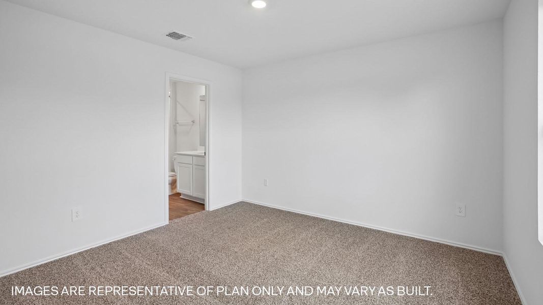 Representative unfurnished interior of a home built from the The Anderson by D.R. Horton in Trails at Wildhorse, Austin (Image 12).