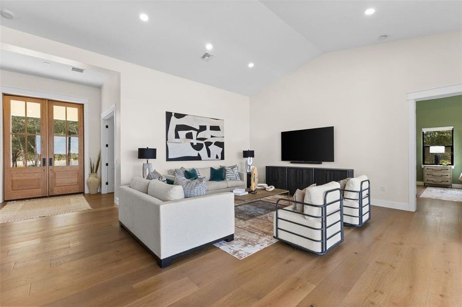 Furnished interior view inside a new home in , Myakka City (Image 7).