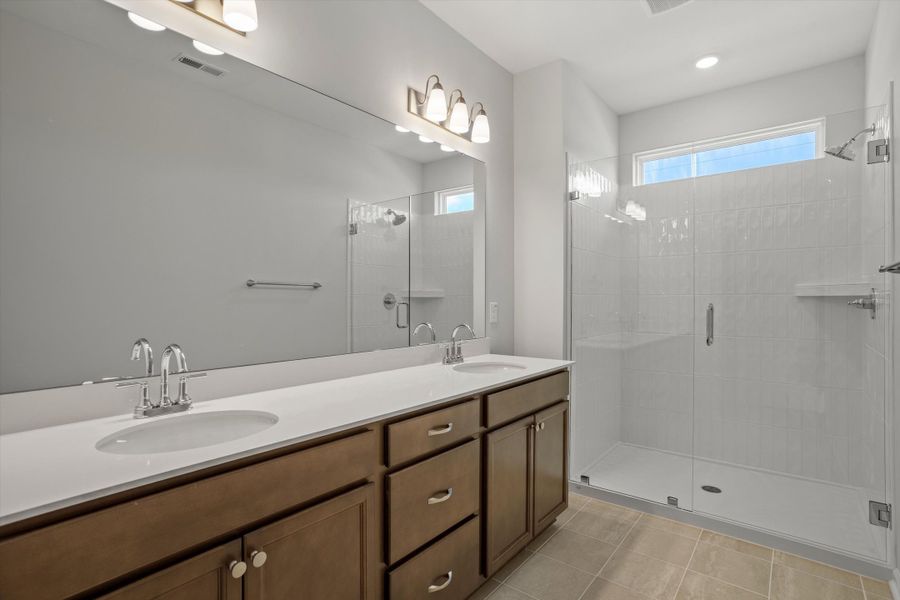 Furnished interior view inside a new home in Sweetbrier, Durham (Image 12).