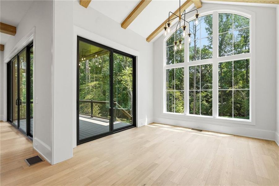 Spacious, unfurnished interior of a new home in , Milton (Image 21).