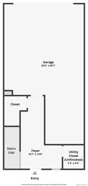 2D floor plan layout of this home in , Parker, CO (Image 7). 2D floor plan layout of this home in , Parker, CO (Image 7).