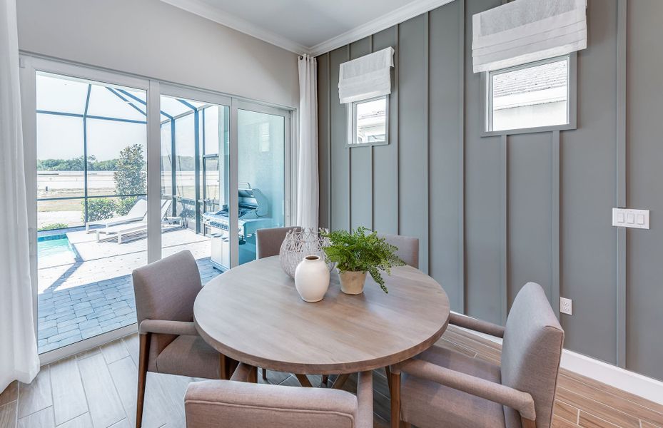 Furnished interior view inside a new home in Highpointe, Stuart (Image 4).