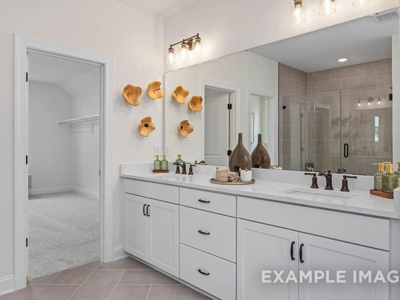 Furnished interior view inside a new home in Tobacco Road, Angier (Image 28).