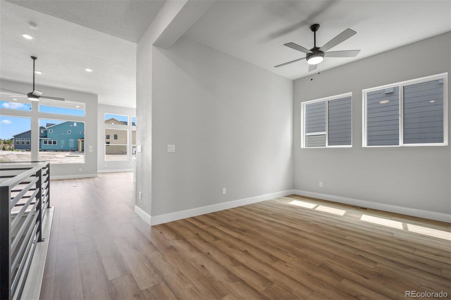 Spacious, unfurnished interior of a new home in Cloverleaf – Mountainview Collection, Monument (Image 28).