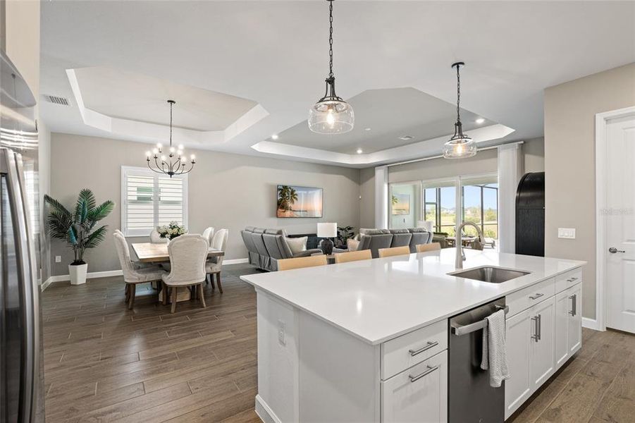 Furnished interior view inside a new home in Webbs Reserve, Punta Gorda (Image 17). Furnished interior view inside a new home in Webbs Reserve, Punta Gorda (Image 17).