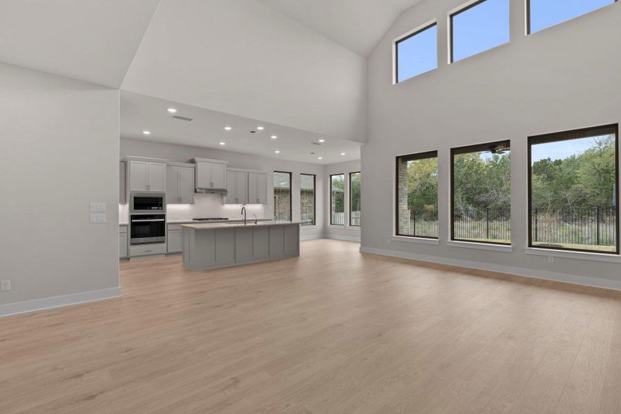 From Family Room to Open Concept Kitchen