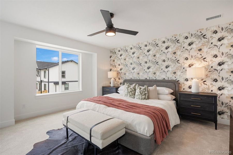 Furnished interior view inside a new home in , Wheat Ridge (Image 13).