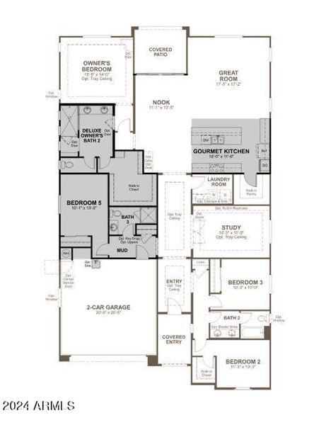 The Preserve at Asante, Lot 24 Floorplan