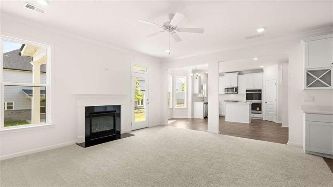 Spacious, unfurnished interior of a new home in Wildwood, Covington (Image 30).