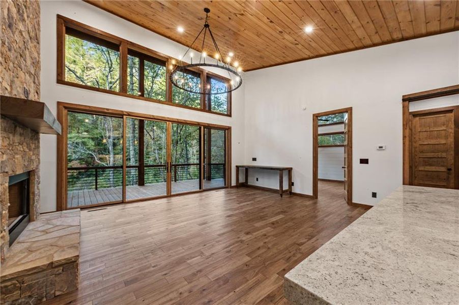 Spacious, unfurnished interior of a new home in , East Ellijay (Image 31). Spacious, unfurnished interior of a new home in , East Ellijay (Image 31).