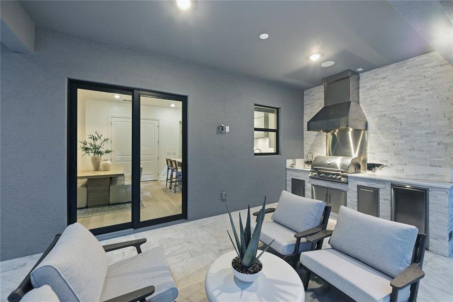 Furnished interior view inside a new home in Grandura, Sarasota (Image 9).