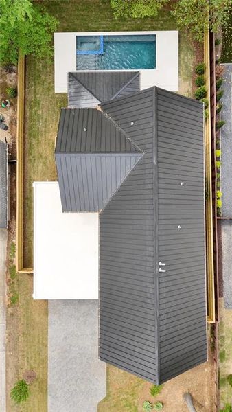 Exterior details and patio area of a home in , Brookhaven (Image 34).
