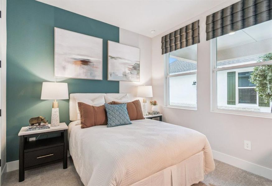 Furnished interior view inside a new home in Gracewater at Sarasota, Sarasota (Image 8).