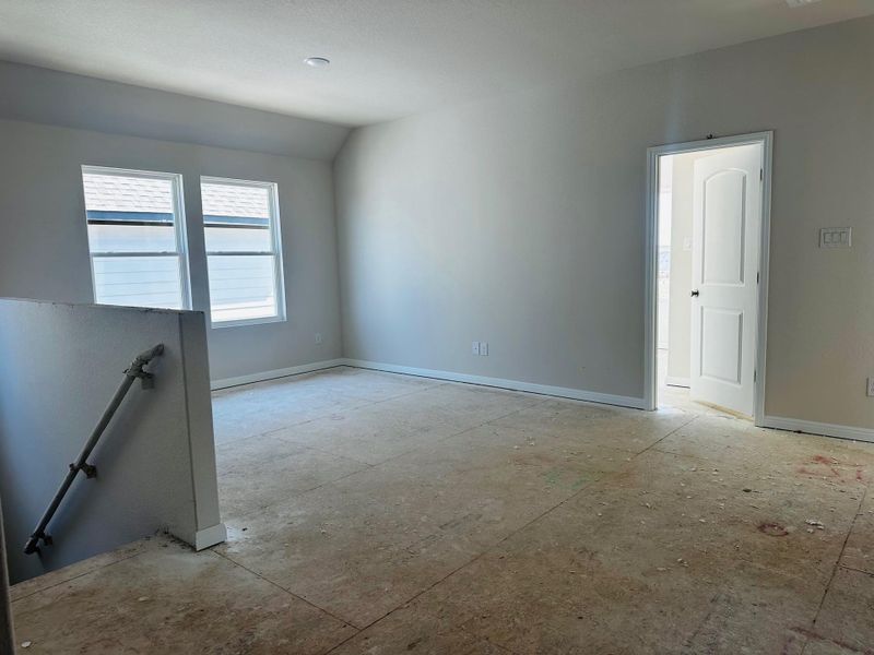 In-progress construction of a new home in Patterson Ranch, Georgetown, TX (Image 21).