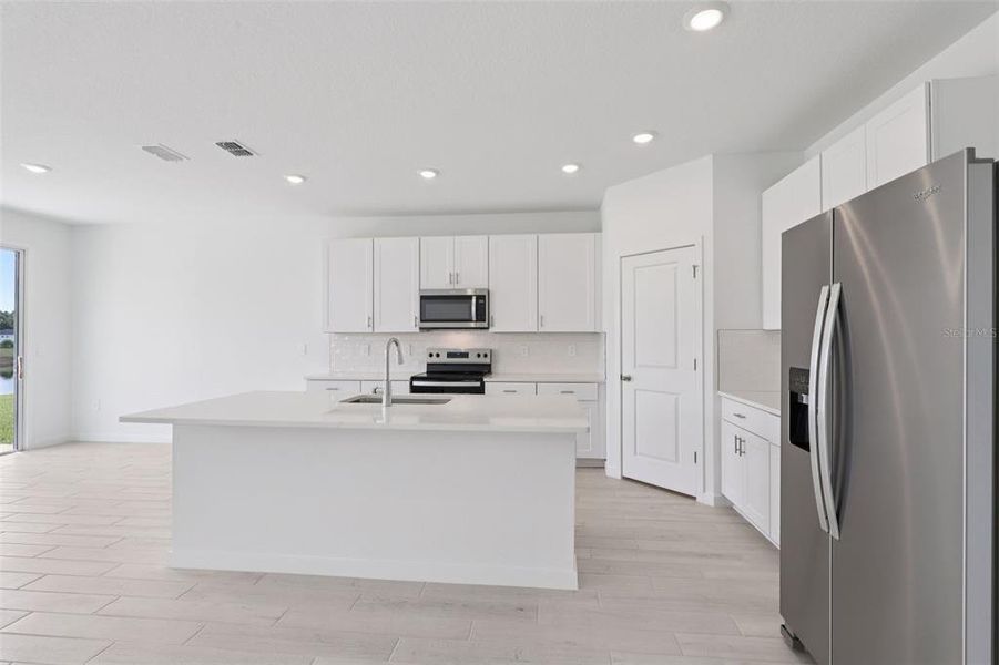 Furnished interior view inside a new home in , Palm Coast (Image 11).