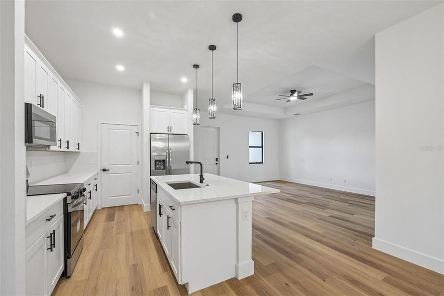 Furnished interior view inside a new home in , North Port (Image 8).