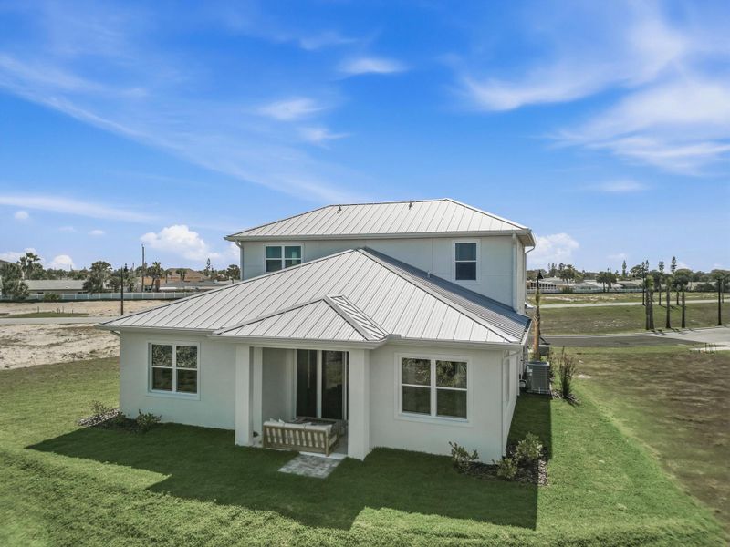 Representative exterior details of a home built from the Amelia by SeaGate Homes in Beachview Cove, Ormond Beach (Image 35).
