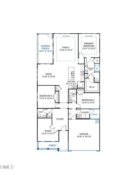 Buckley Floor Plan Buckley Floor Plan
