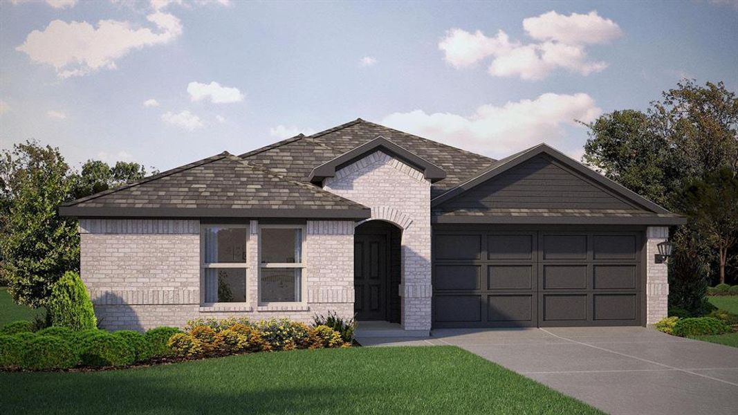 Front Elevation - D.R. Horton's Fargo floor plan elevation A-All Home and community information, including pricing, included features, terms, availability and amenities, are subject to change at any time without notice or obligation. All Drawings, pictures, photographs, video, square footages, floor plans, elevations, features, colors and sizes are approximate for illustration purposes only and will vary from the homes as built. Front Elevation - D.R. Horton's Fargo floor plan elevation A-All Home and community information, including pricing, included features, terms, availability and amenities, are subject to change at any time without notice or obligation. All Drawings, pictures, photographs, video, square footages, floor plans, elevations, features, colors and sizes are approximate for illustration purposes only and will vary from the homes as built.