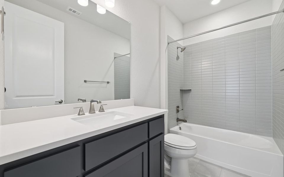 Furnished interior view inside a new home in Traditional at Kissing Tree, San Marcos (Image 9).