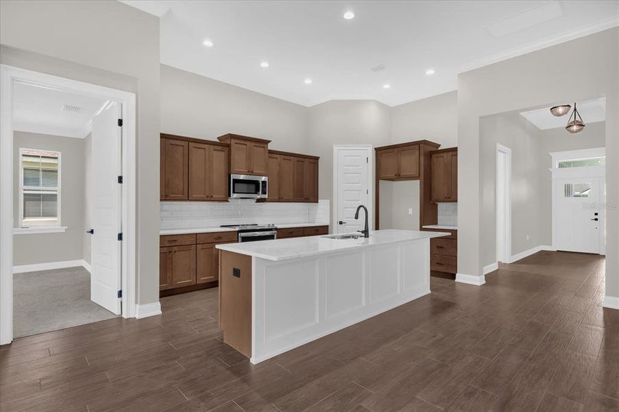 Furnished interior view inside a new home in Lake James, Lakeland (Image 8). Furnished interior view inside a new home in Lake James, Lakeland (Image 8).