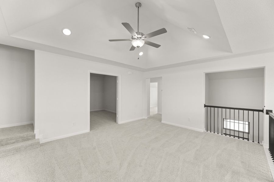 Spacious, unfurnished interior of a new home in Sutton Fields, Celina (Image 27).