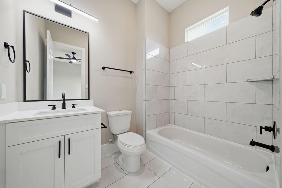 Furnished interior view inside a new home in , Houston (Image 11).