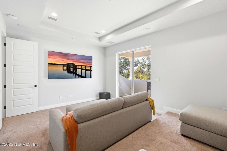 Furnished interior view inside a new home in , Palm Coast (Image 66).