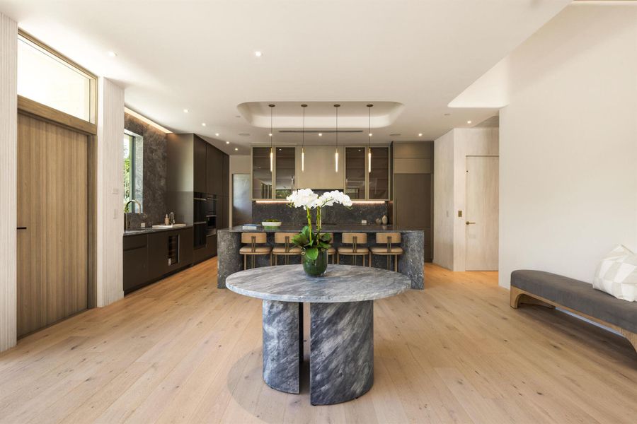 Furnished interior view inside a new home in , Delray Beach (Image 46).