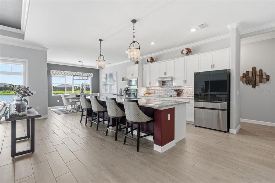Furnished interior view inside a new home in , Punta Gorda (Image 12).