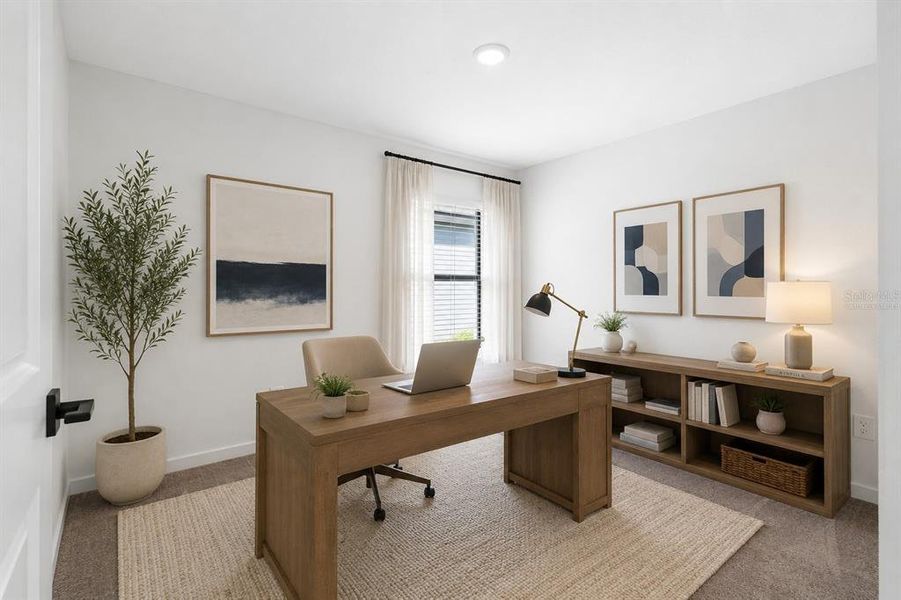 Furnished interior view inside a new home in Spring Hill, Spring Hill (Image 6).