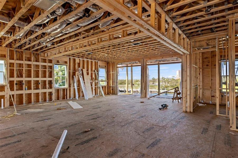 In-progress construction of a new home in , New Port Richey, FL (Image 10).