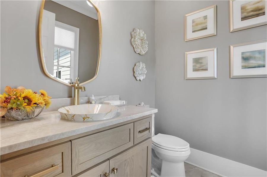 Furnished interior view inside a new home in , Dahlonega (Image 9).