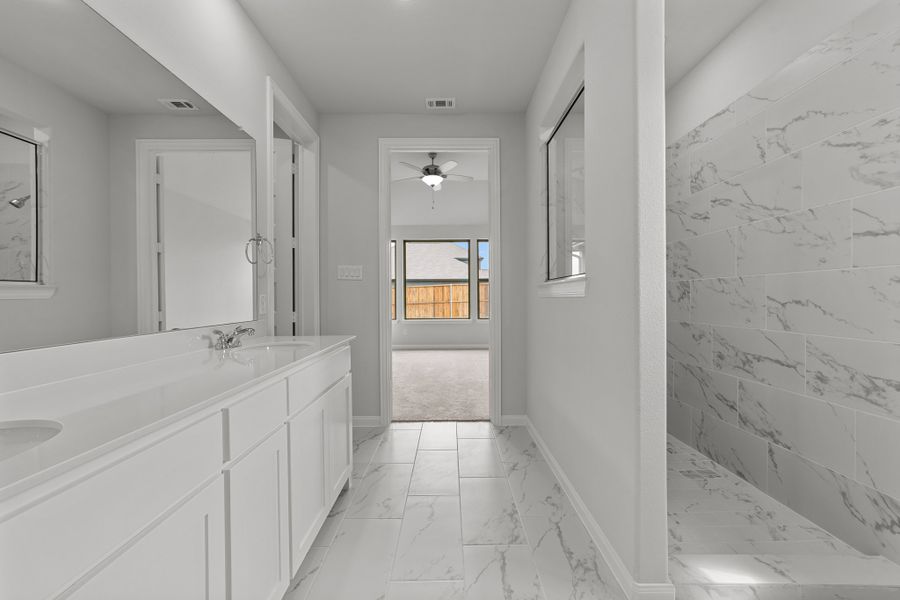 Representative furnished interior of a home built from the Wheeler by Cambridge Homes in Ribbonwood, Aubrey (Image 12). Representative furnished interior of a home built from the Wheeler by Cambridge Homes in Ribbonwood, Aubrey (Image 12).