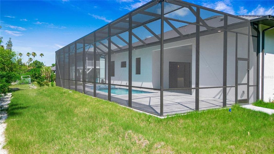 Exterior details and patio area of a home in , Estero (Image 37). Exterior details and patio area of a home in , Estero (Image 37).