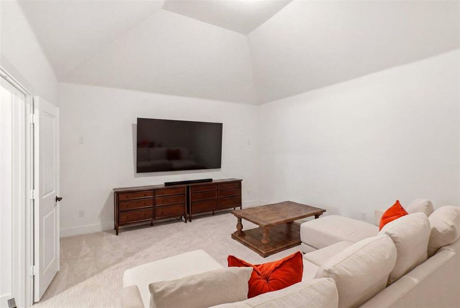 Furnished interior view inside a new home in The Homestead - 62', Rockwall (Image 8).