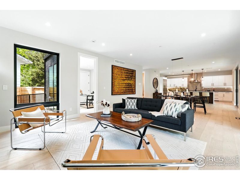 Furnished interior view inside a new home in , Boulder (Image 14). Furnished interior view inside a new home in , Boulder (Image 14).