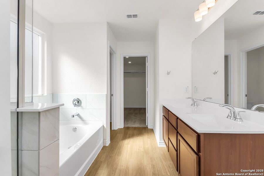 Furnished interior view inside a new home in Southton Cove, Elmendorf (Image 7). Furnished interior view inside a new home in Southton Cove, Elmendorf (Image 7).
