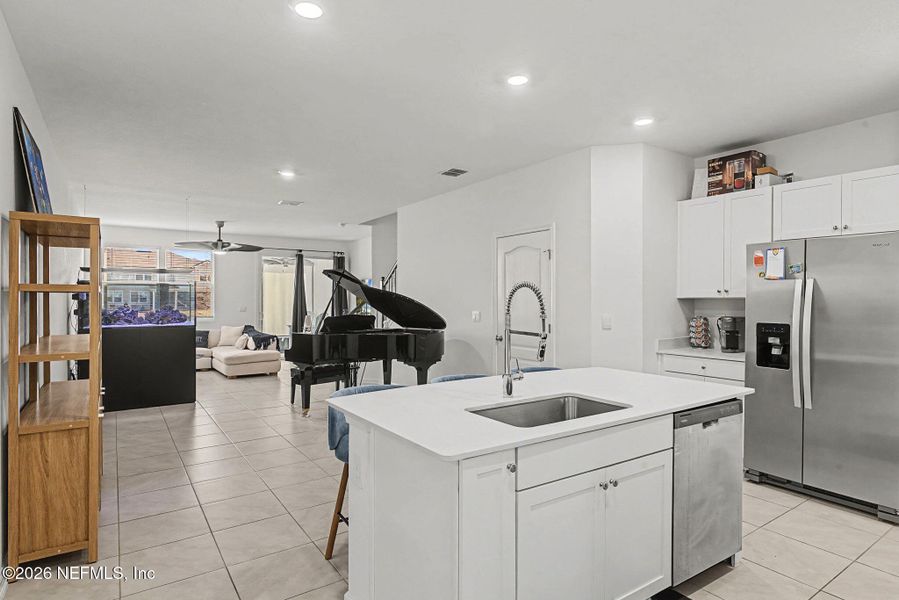 Furnished interior view inside a new home in , St. Augustine (Image 12).