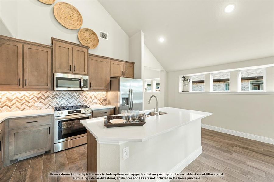 Furnished interior view inside a new home in Sunset Ridge, Alvarado (Image 20). Furnished interior view inside a new home in Sunset Ridge, Alvarado (Image 20).