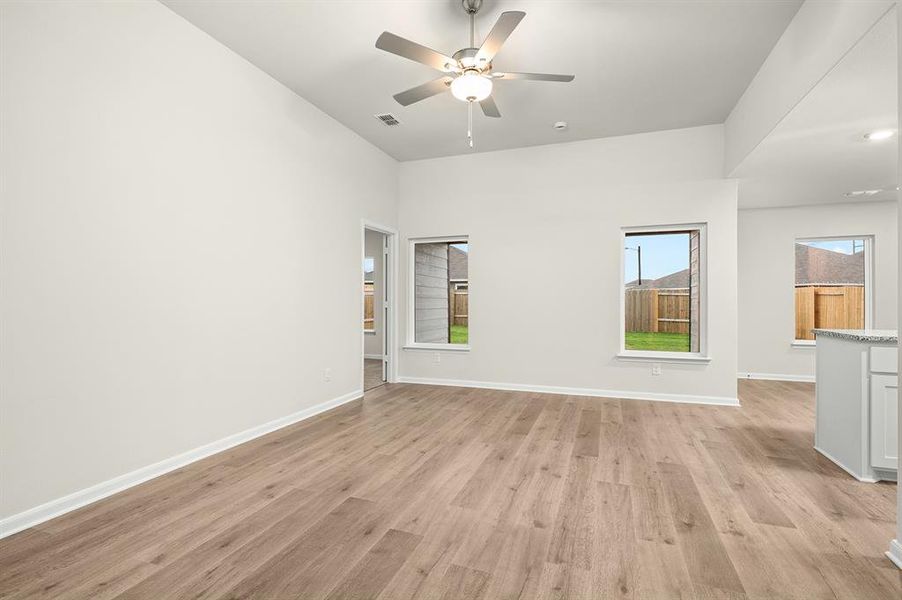 Spacious, unfurnished interior of a new home in Delano Estates, Greenville (Image 4).