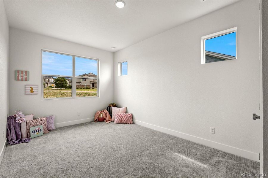 Spacious, unfurnished interior of a new home in Cloverleaf – Mountainview Collection, Monument (Image 37). Spacious, unfurnished interior of a new home in Cloverleaf – Mountainview Collection, Monument (Image 37).