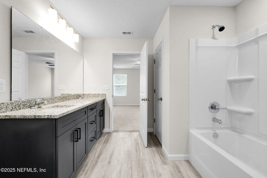 Furnished interior view inside a new home in , Jacksonville (Image 11).