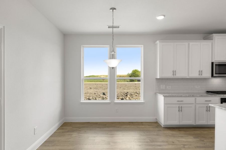 Representative unfurnished interior of a home built from the Cedar by UnionMain Homes in Edgewater, Fate (Image 29). Representative unfurnished interior of a home built from the Cedar by UnionMain Homes in Edgewater, Fate (Image 29).