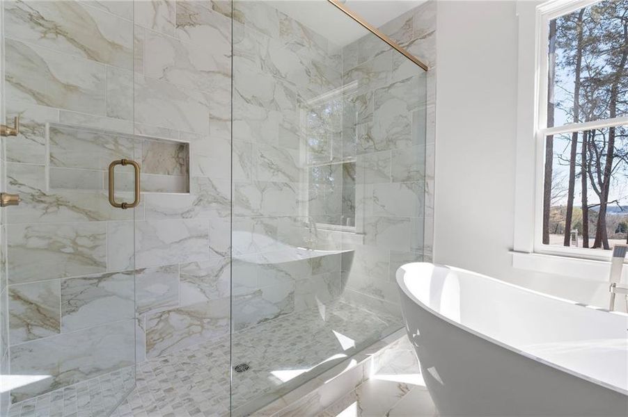 Furnished interior view inside a new home in , Cumming (Image 9).